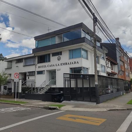 Hoteles Bogota Hotel Casa La Embajada Bagian luar foto